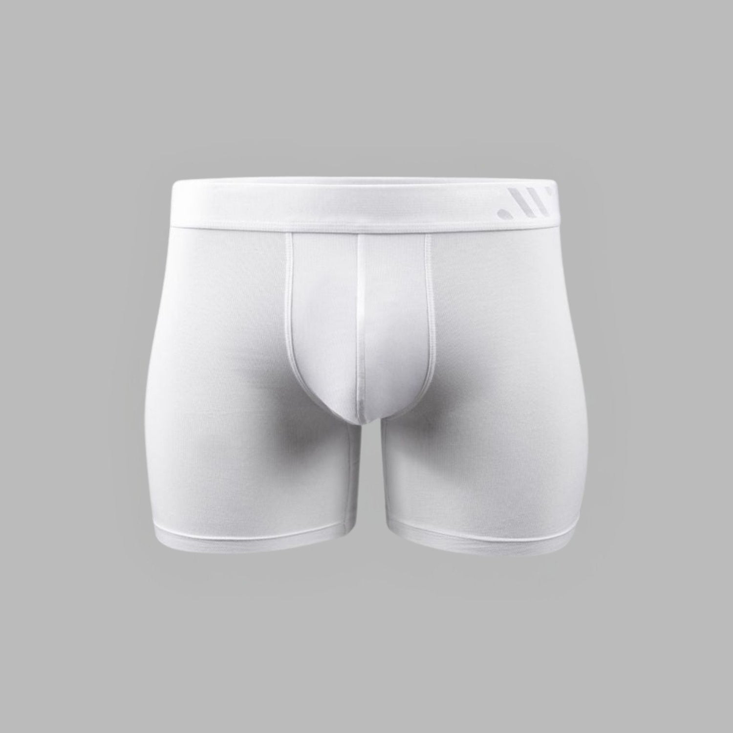 Frost White Boxer Briefs – Athletic Fit by ALPHX - ALPHX.com - Underwear