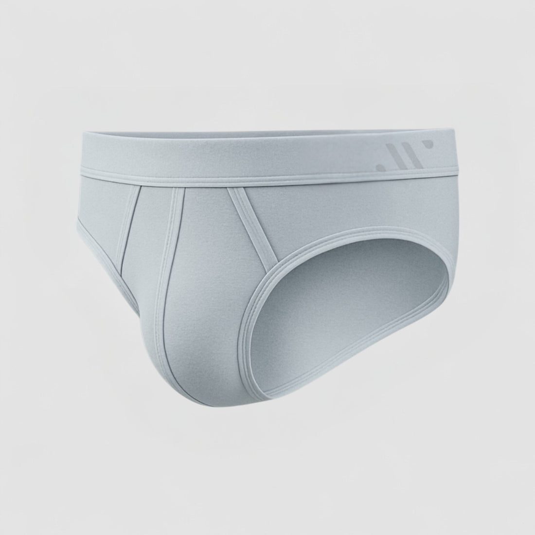 Glacier Blue ALPHX COMFORT BRIEF on a light gray background