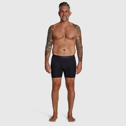 ALPHX Boxer Briefs Modern Fit | Midnight Black Underwear ALPHX Alphx.com