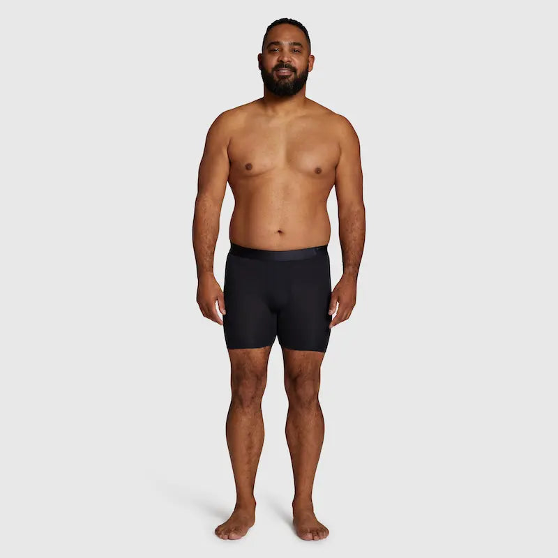 ALPHX Boxer Briefs Modern Fit | Midnight Black Underwear ALPHX Alphx.com