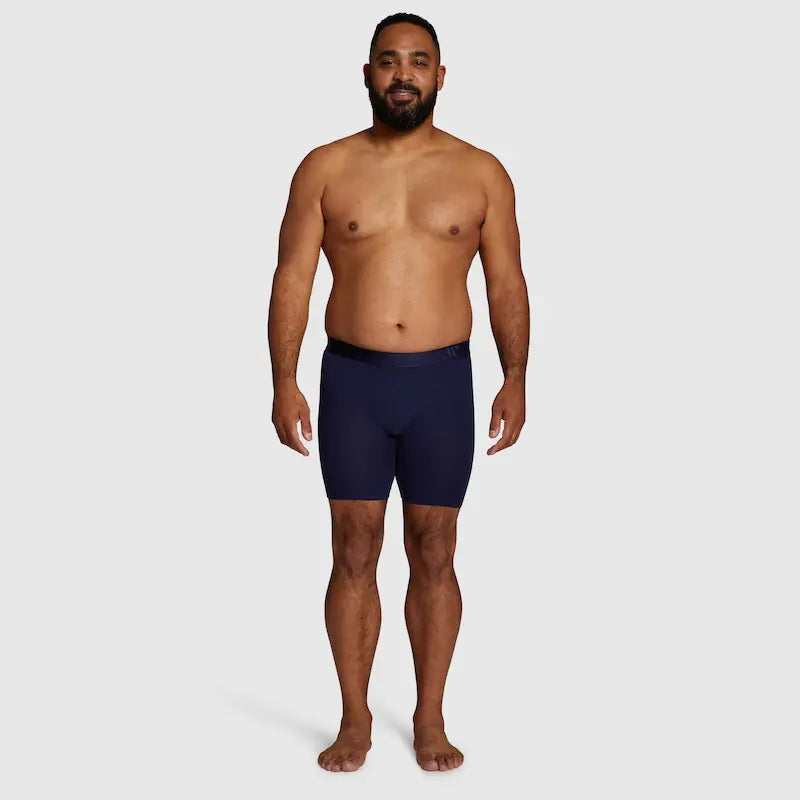 ALPHX Boxer Briefs Modern Fit -Maritime Navy Underwear ALPHX Alphx.com
