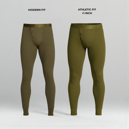 ALPHX Union Pants – Moss Green Modern Fit for a Sleek, Bulk-Free Feel