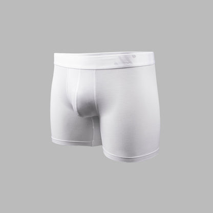 ALPHX Boxer Briefs Modern Fit Classic Frost White – Timeless Comfort Underwear ALPHX XS Alphx.com