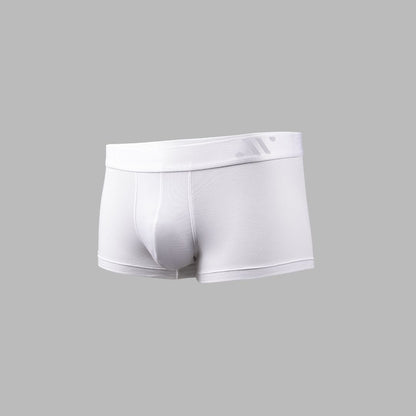 ALPHX Modern Fit Trunks –Frost White Support &amp; Comfort Redefined Underwear ALPHX Alphx.com