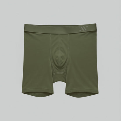 ALPHX Boxer Briefs Modern Fit Classic Moss Green – Timeless Comfort Underwear ALPHX Alphx.com