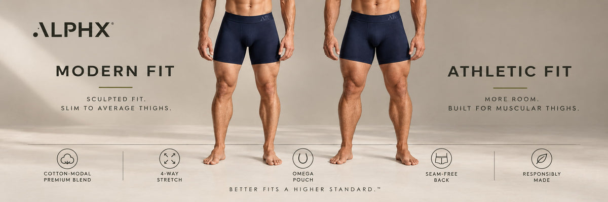 ALPHX Men’s Underwear – Tailored Fit, Elevated Comfort