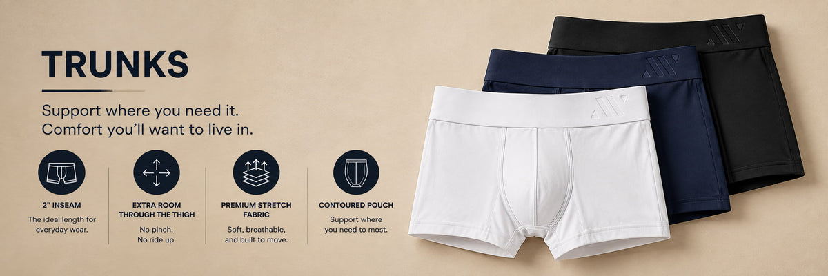 ALPHX Men’s Trunks – Modern & Athletic Fit Underwear