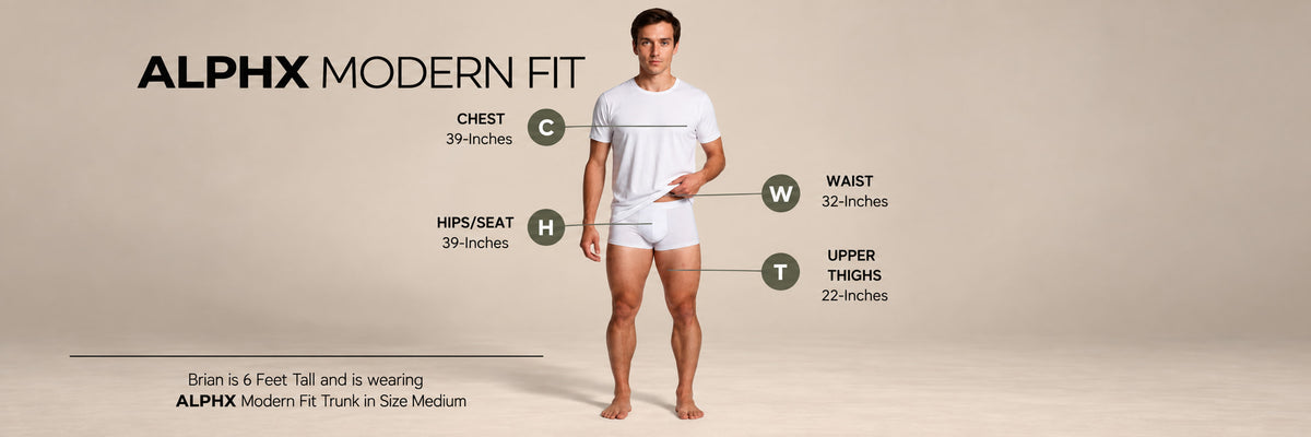 ALPHX Modern Fit Men's Underwear – Tailored Comfort for Everyday Life