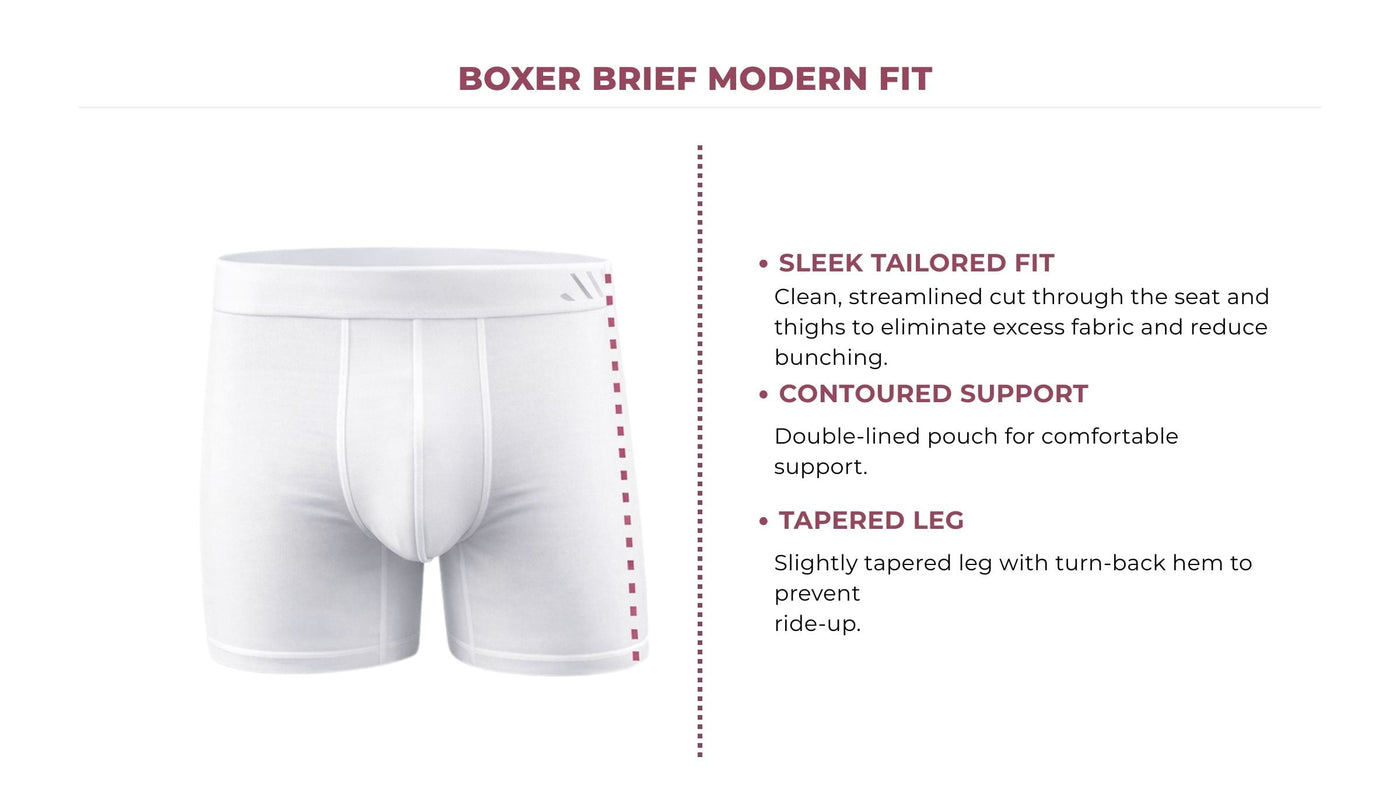 ALPHX Modern Fit Boxer Briefs – Sleek, Supportive & Everyday Ready