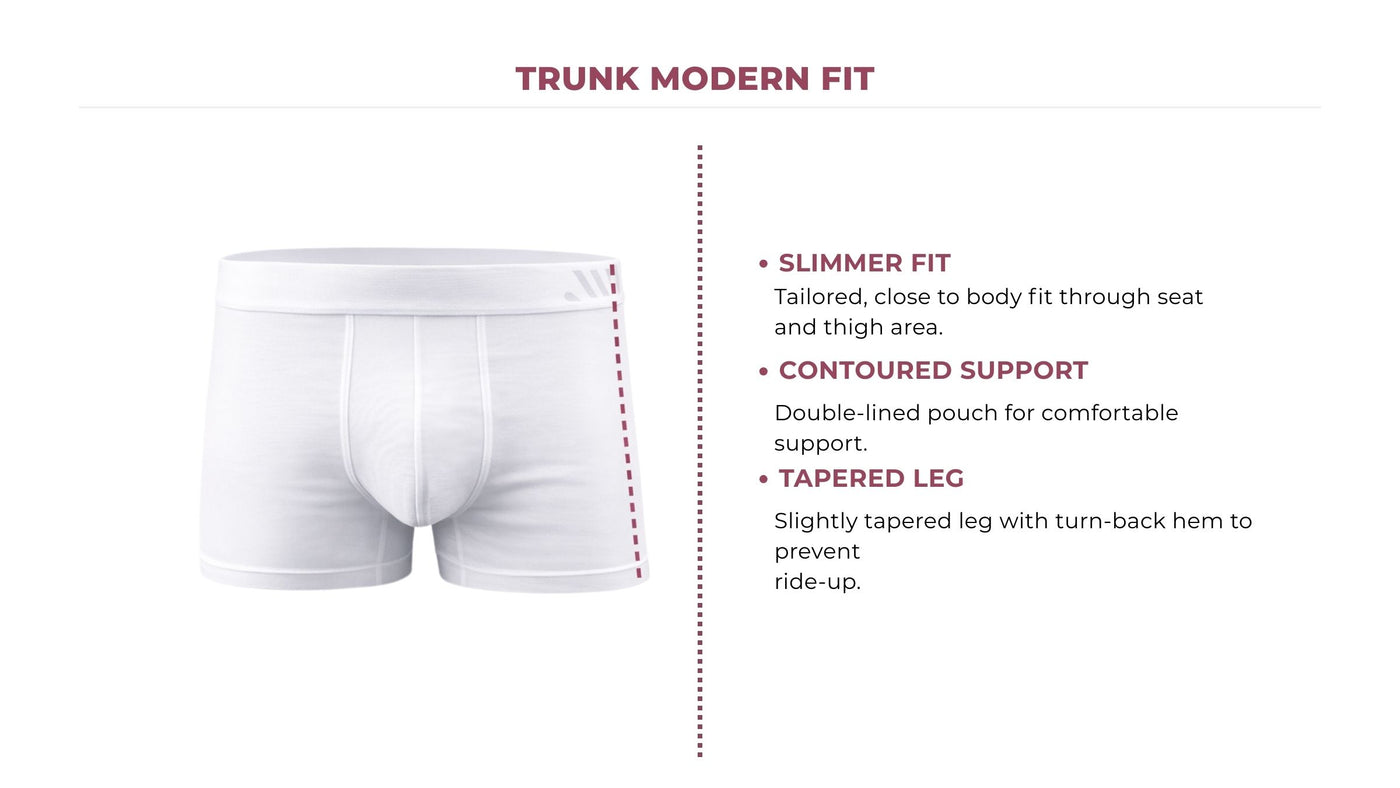 ALPHX Modern Fit Men’s Trunks – Sleek, Supportive & Everyday Ready