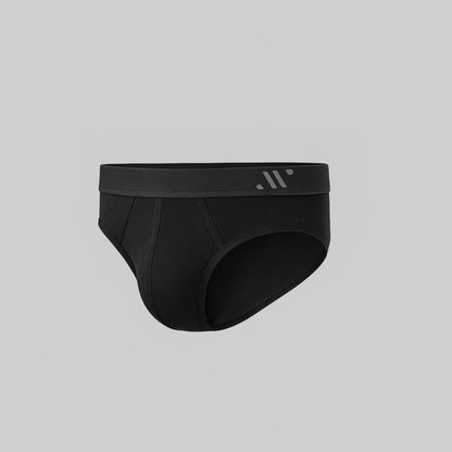 ALPHX Briefs Modern Fit Midnight Black- Low Rise Full Coverage Underwear ALPHX XS Alphx.com