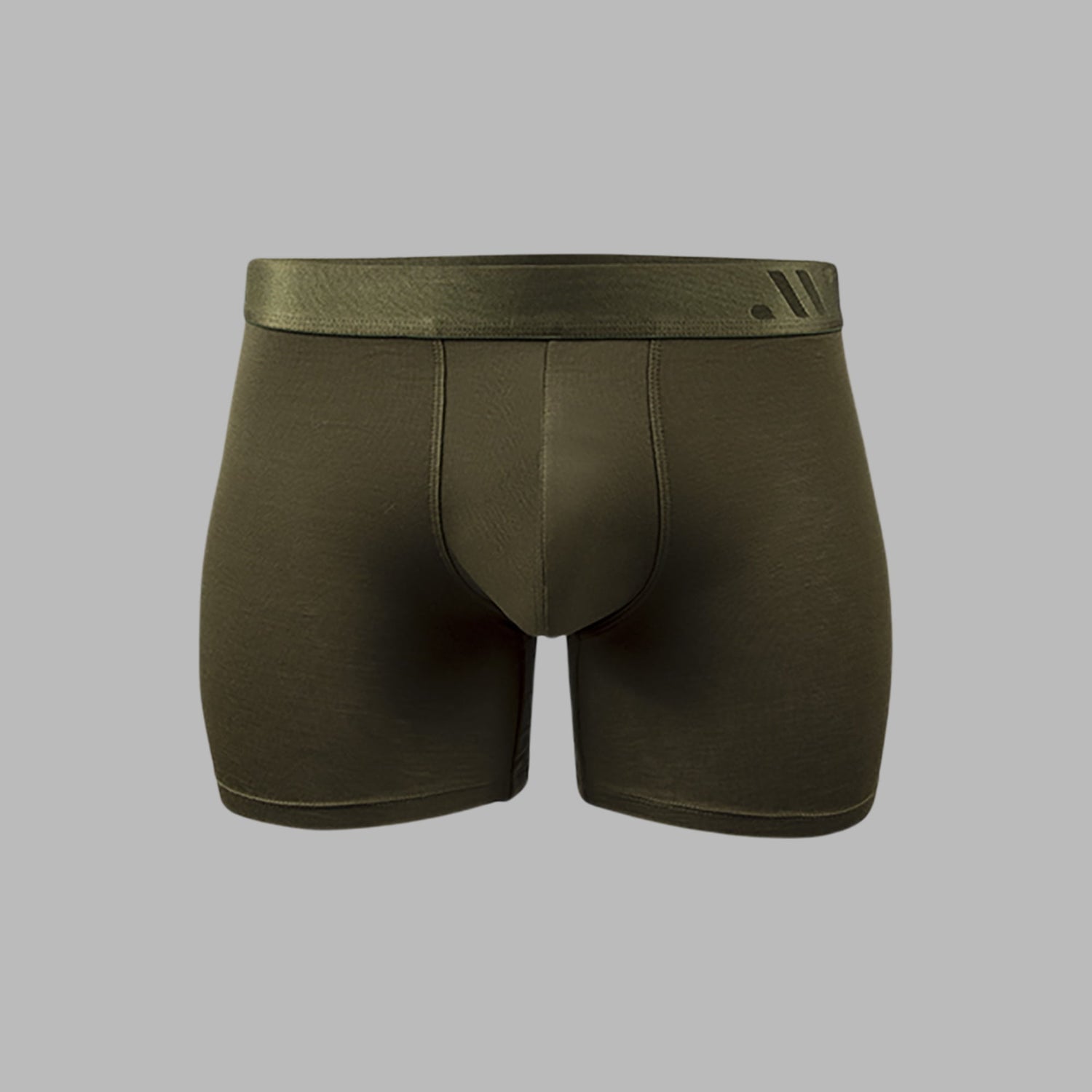 ALPHX Calzoncillo bóxer Athletic Fit Comfort Class verde musgo