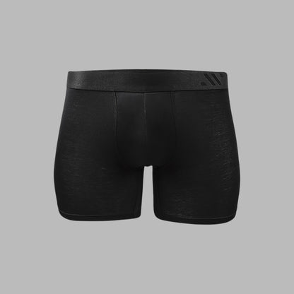 ALPHX Boxer Briefs Athletic Fit Midnight Black – Extra Leg Room