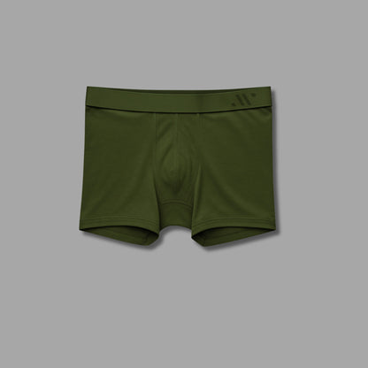 ALPHX Modern Fit Trunks –Moss Green Support &amp; Comfort Redefined Underwear ALPHX Alphx.com