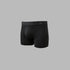 Black ALPHX boxer briefs MODERN FIT  on a light gray background