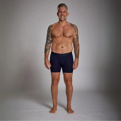 ALPHX Boxer Briefs Modern Fit -Maritime Navy Underwear ALPHX Alphx.com