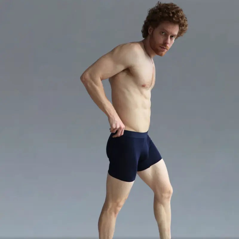 ALPHX Boxer Briefs Modern Fit -Maritime Navy Underwear ALPHX Alphx.com
