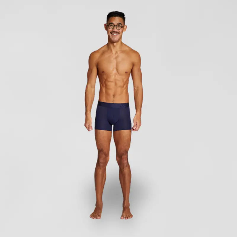 ALPHX Boxer Briefs Modern Fit -Maritime Navy Underwear ALPHX Alphx.com
