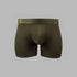 ALPHX Athletic Fit Boxer Briefs – Moss Green for Large Legs - ALPHX.com - Underwear