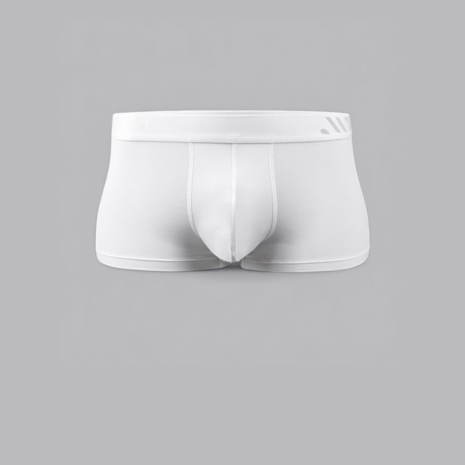 ALPHX Athletic Fit Trunks –Frost White Support &amp; Comfort Redefined - ALPHX.com - Underwear