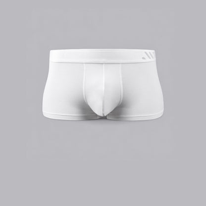 ALPHX Athletic Fit Trunks –Frost White Support &amp; Comfort Redefined - ALPHX.com - Underwear