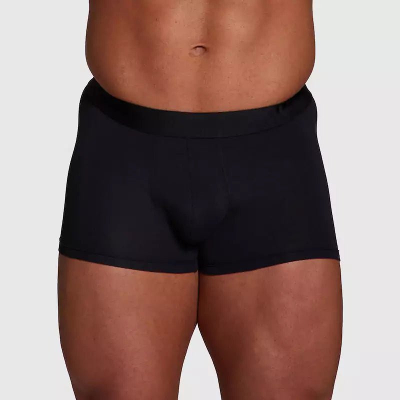 ALPHX Athletic Fit Trunks –Midnight Black Support &amp; Comfort Redefined - ALPHX.com - Underwear