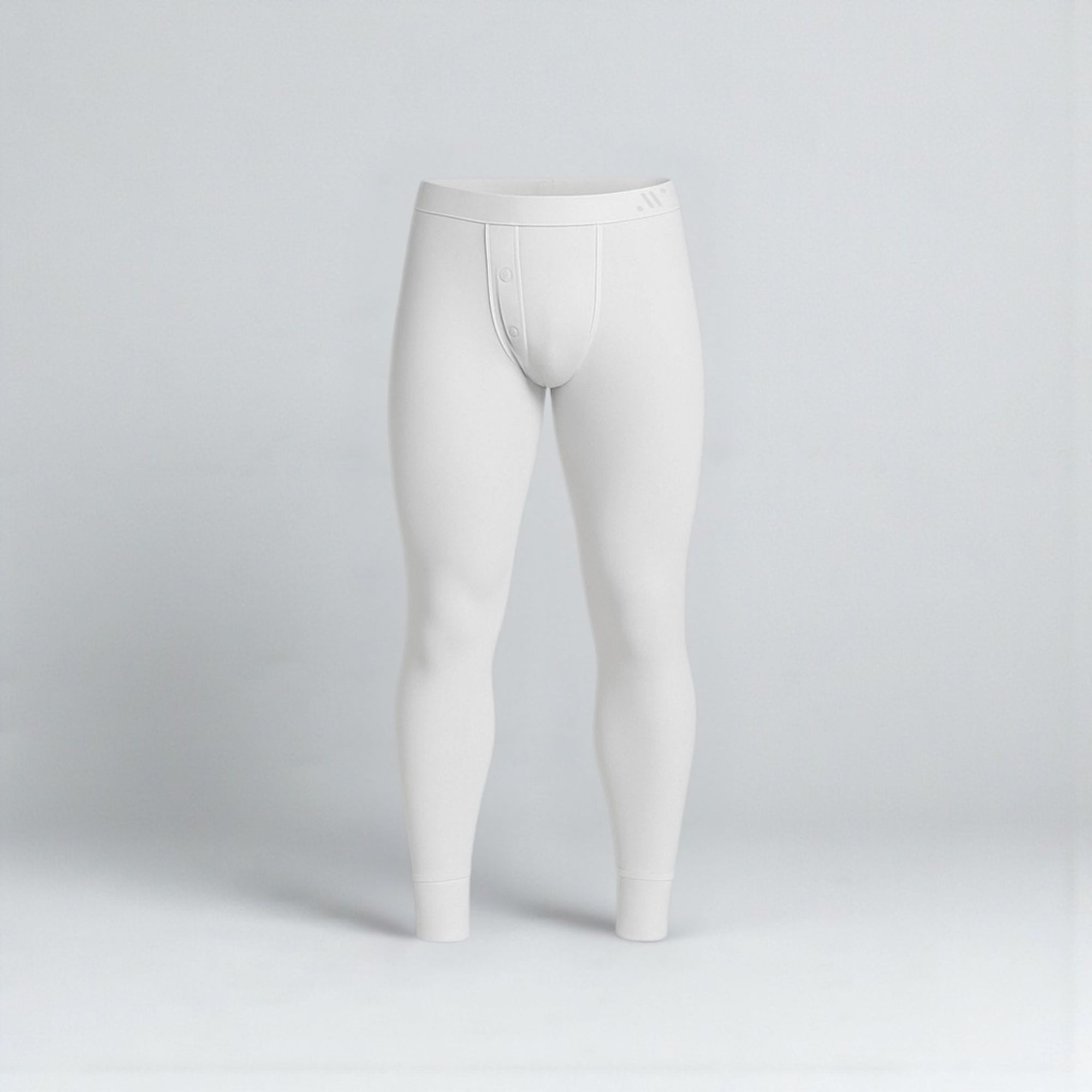 ALPHX Athletic Fit Union Pants Frost White: Room to Move, Comfort to Last - ALPHX.com - Underwear