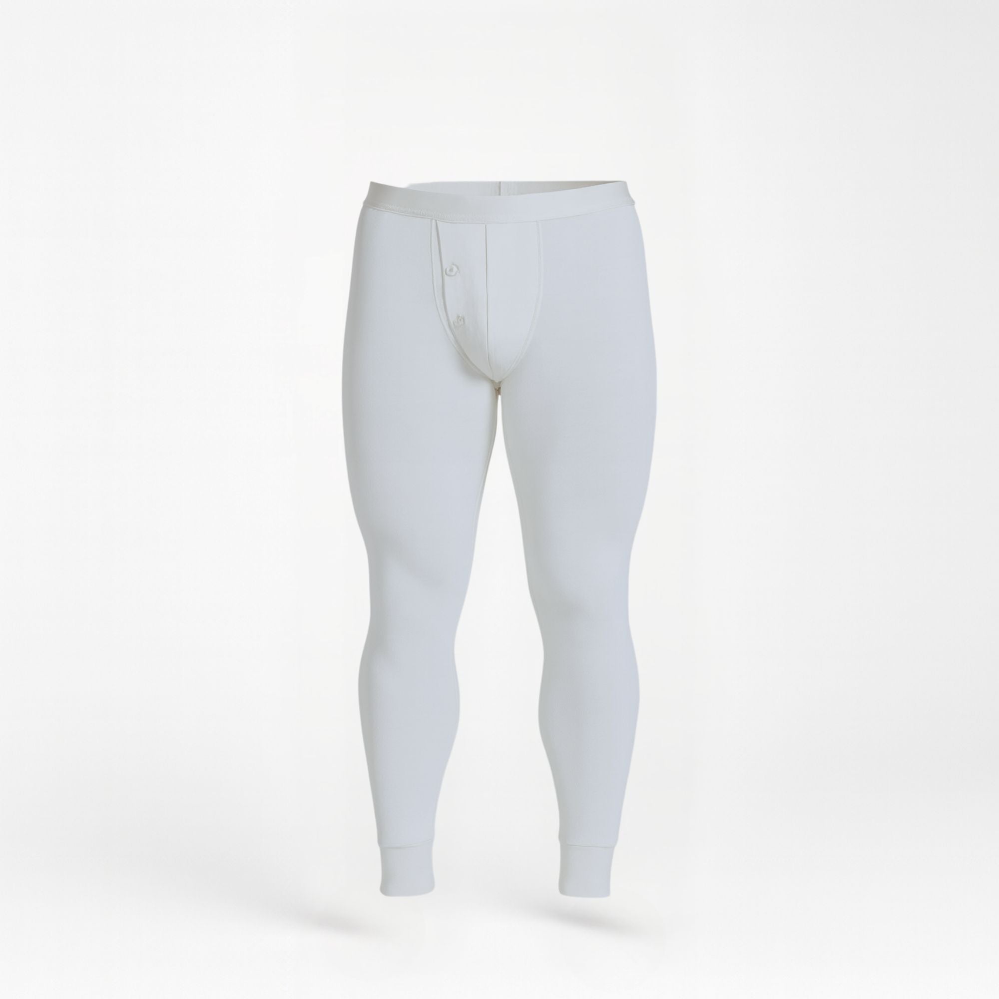 ALPHX Athletic Fit Union Pants Frost White: Room to Move, Comfort to Last - ALPHX.com - Underwear
