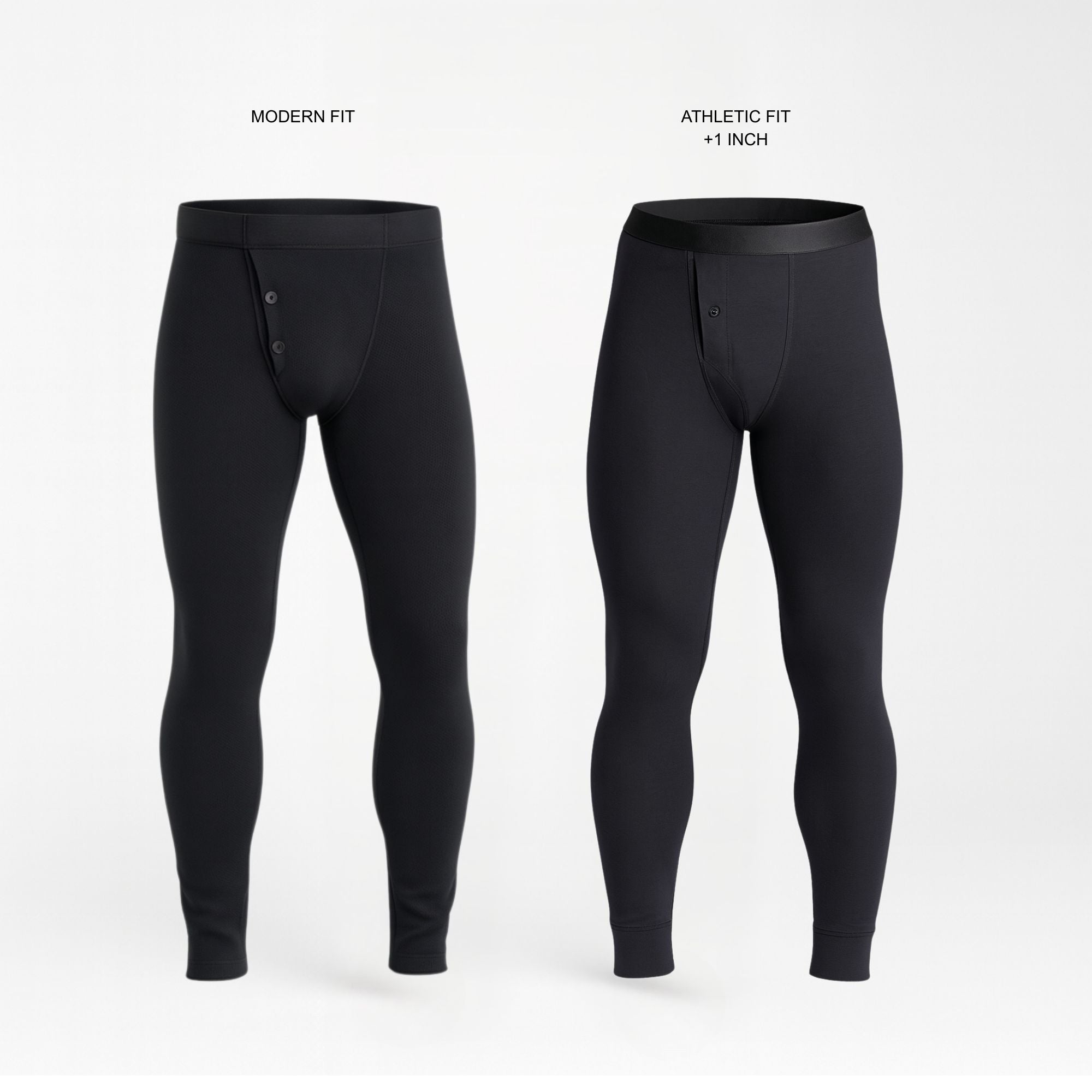 ALPHX Athletic Fit Union Pants Midnight Black: Room to Move, Comfort to Last - ALPHX.com - Underwear