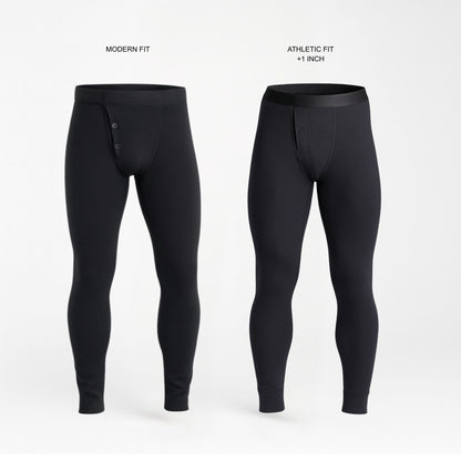 ALPHX Athletic Fit Union Pants Midnight Black: Room to Move, Comfort to Last - ALPHX.com - Underwear