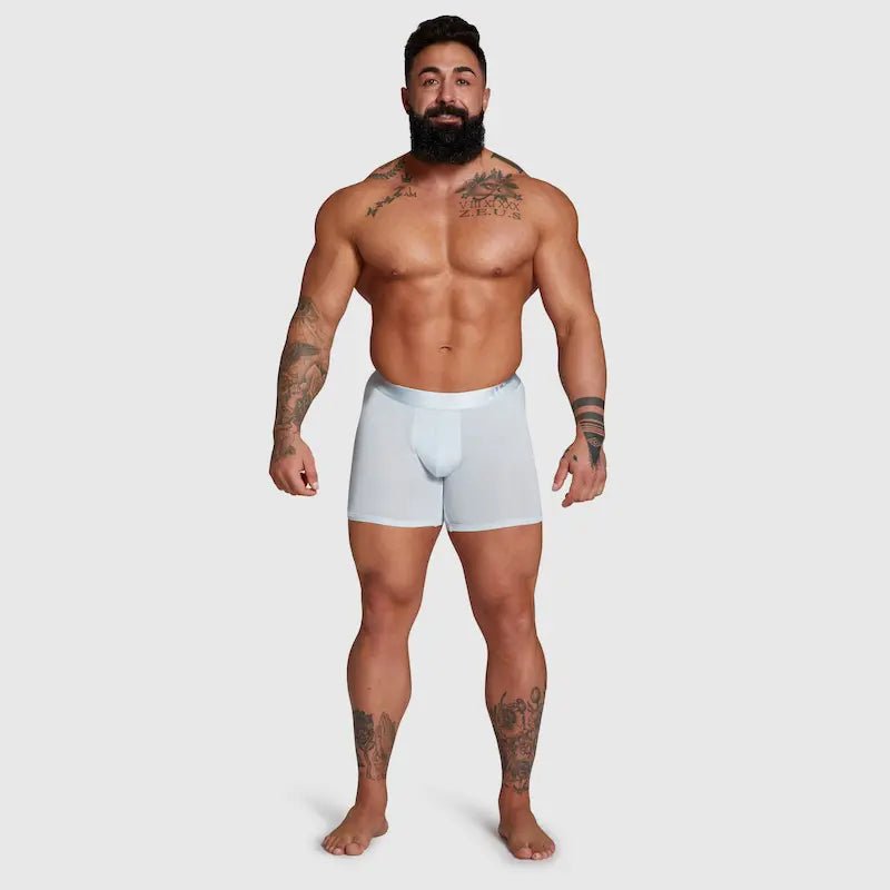 ALPHX Boxer Briefs Athletic Fit Glacier Blue - Extra Room - ALPHX.com - Underwear
