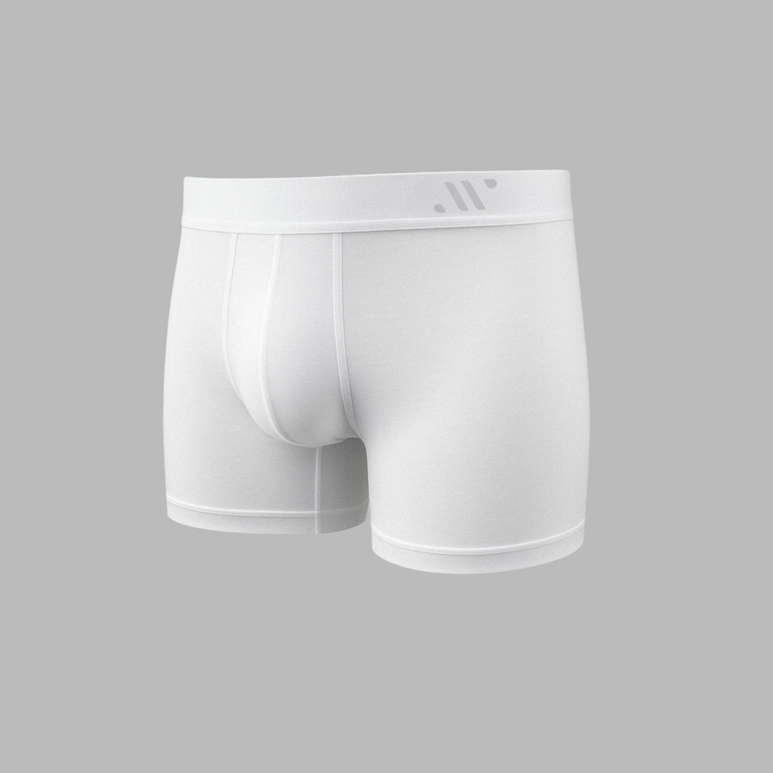 ALPHX Boxer Briefs Modern Fit Classic Frost White – Timeless Comfort - ALPHX.com - Underwear
