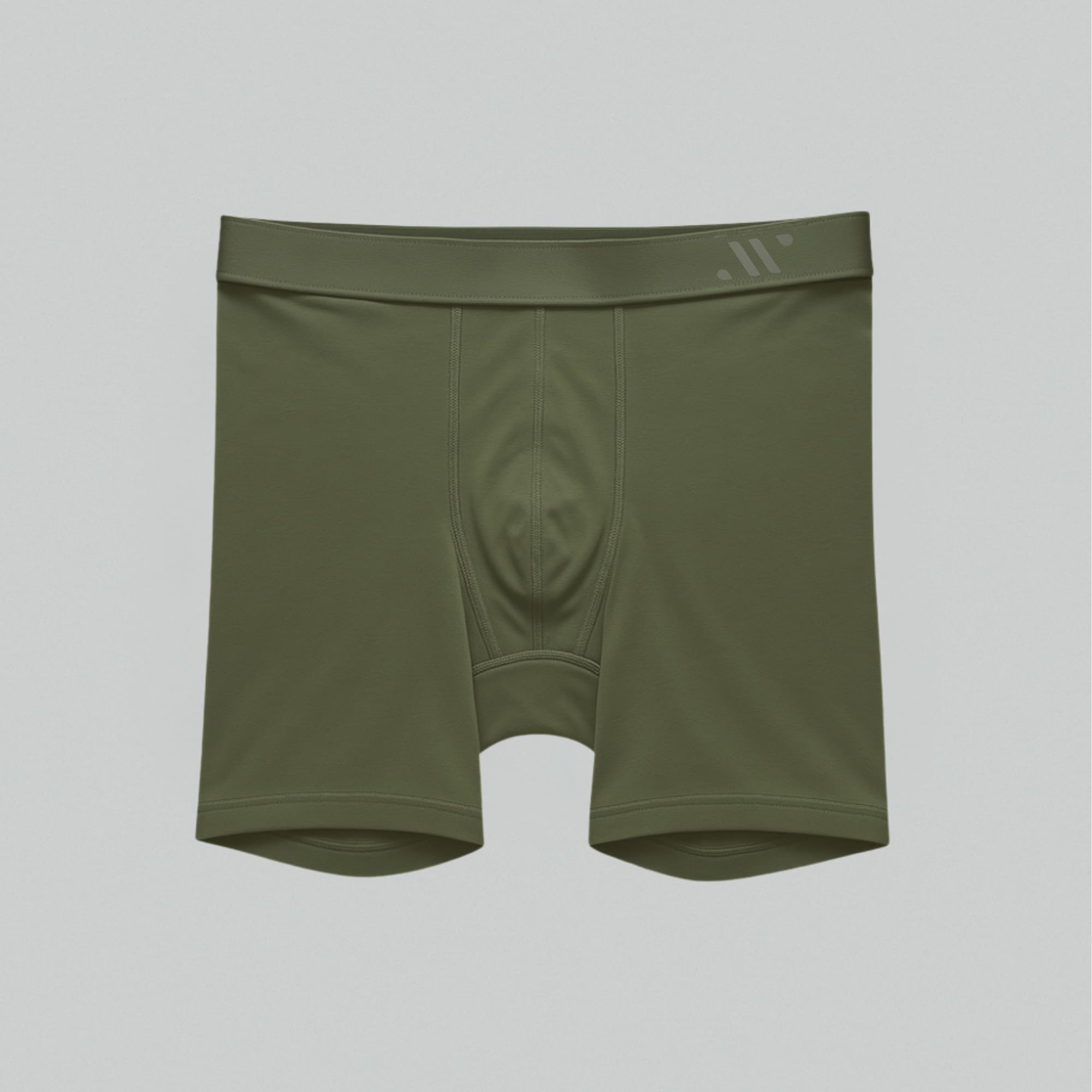 ALPHX Boxer Briefs Modern Fit Classic Moss Green – Timeless Comfort - ALPHX.com - Underwear