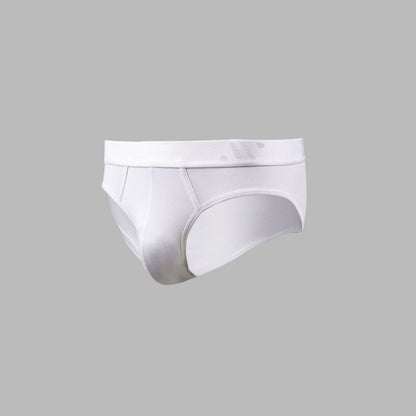 ALPHX Briefs Modern Fit Frost White - Low Rise Full Coverage - ALPHX.com - Underwear