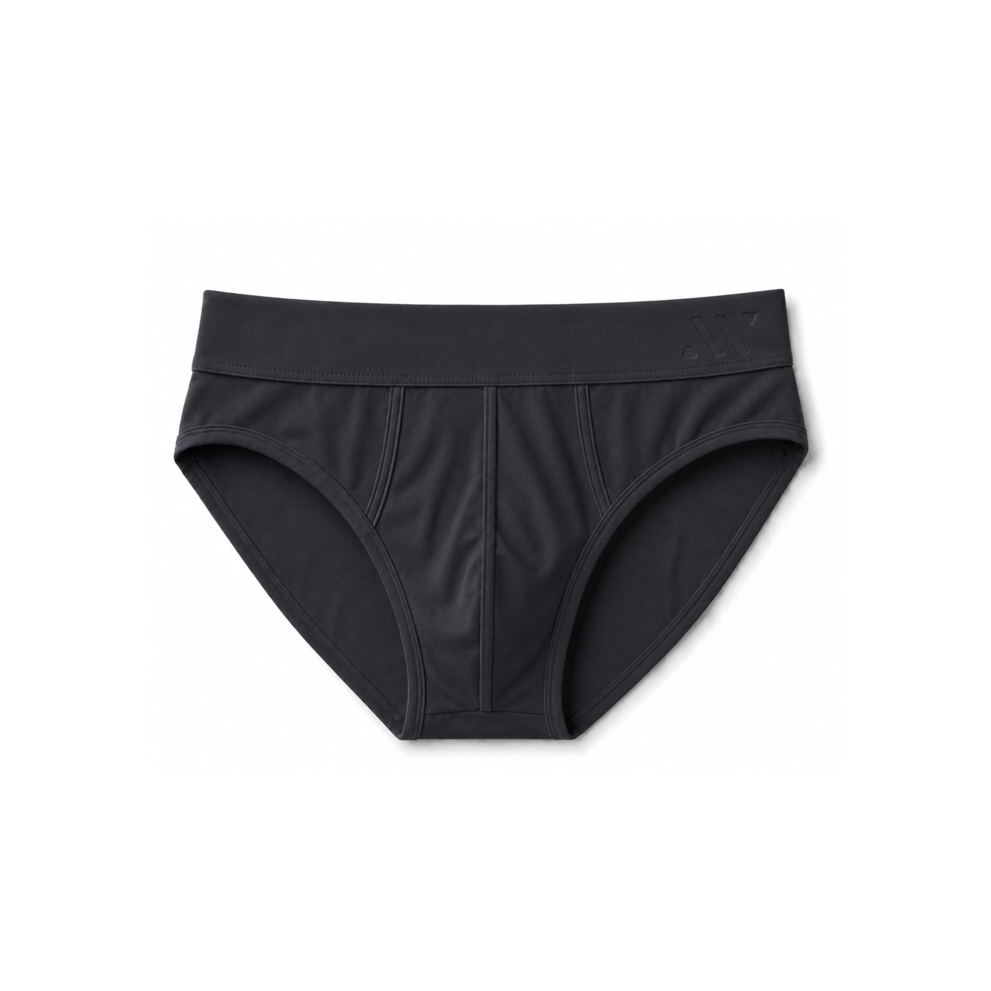 ALPHX Briefs Modern Fit Midnight Black- Low Rise Full Coverage - ALPHX.com-Underwear