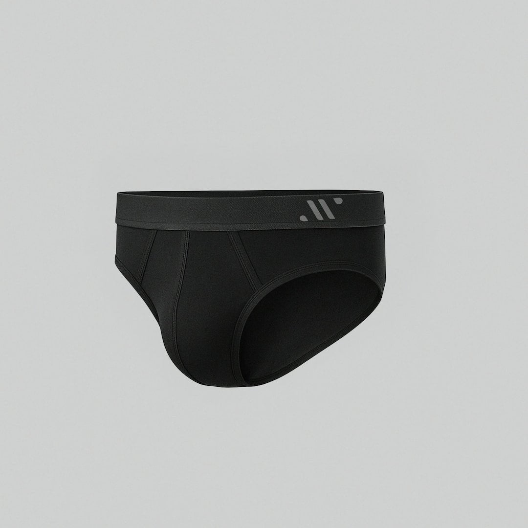 ALPHX Briefs Modern Fit Midnight Black - Low Rise Full Coverage - ALPHX.com - Underwear