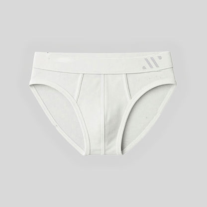 ALPHX Briefs Modern Frost White - Low Rise Full Coverage - ALPHX.com - Underwear - ALPHX.com - Underwear