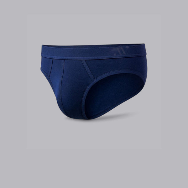ALPHX Briefs Modern Maritime Navy Blue - Low Rise Full Coverage - ALPHX.com - Underwear