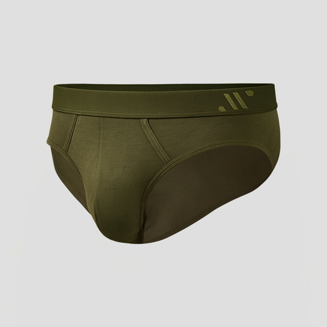ALPHX Briefs Modern Moss Green - Low Rise Full Coverage - ALPHX.com - Underwear - ALPHX.com - Underwear