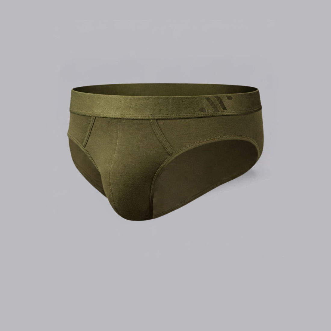 ALPHX Briefs Modern Moss Green - Low Rise Full Coverage - ALPHX.com - Underwear - ALPHX.com - Underwear