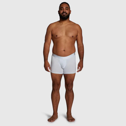 ALPHX Modern Fit Trunks –Glacier Blue Support &amp; Comfort Redefined - ALPHX.com - Underwear