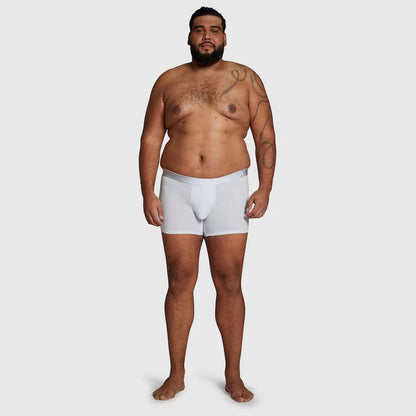 ALPHX Modern Fit Trunks –Glacier Blue Support &amp; Comfort Redefined - ALPHX.com - Underwear