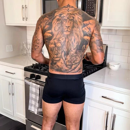 ALPHX Modern Fit Trunks –Midnight Black Support &amp; Comfort Redefined - ALPHX.com - Underwear