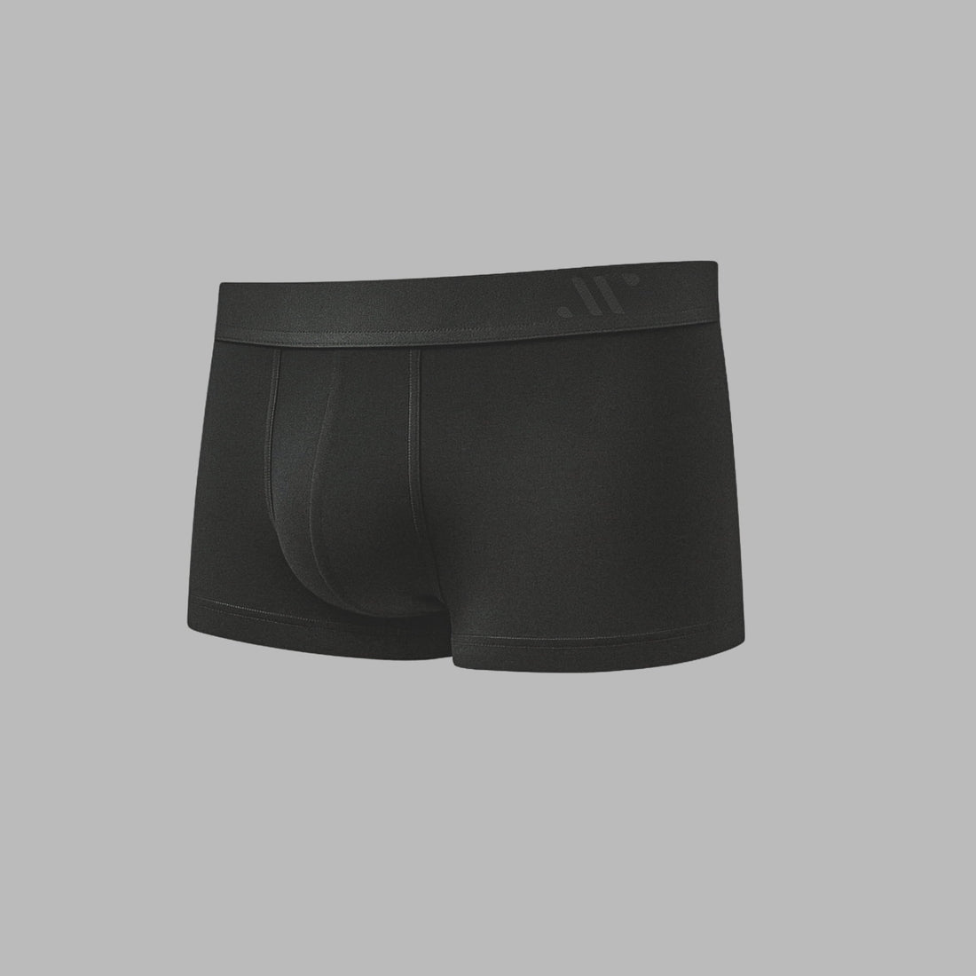 ALPHX Modern Fit Trunks –Midnight Black Support & Comfort Redefined - ALPHX.com - Underwear