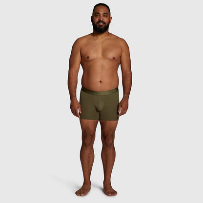 ALPHX Modern Fit Trunks –Moss Green Support &amp; Comfort Redefined - ALPHX.com - Underwear