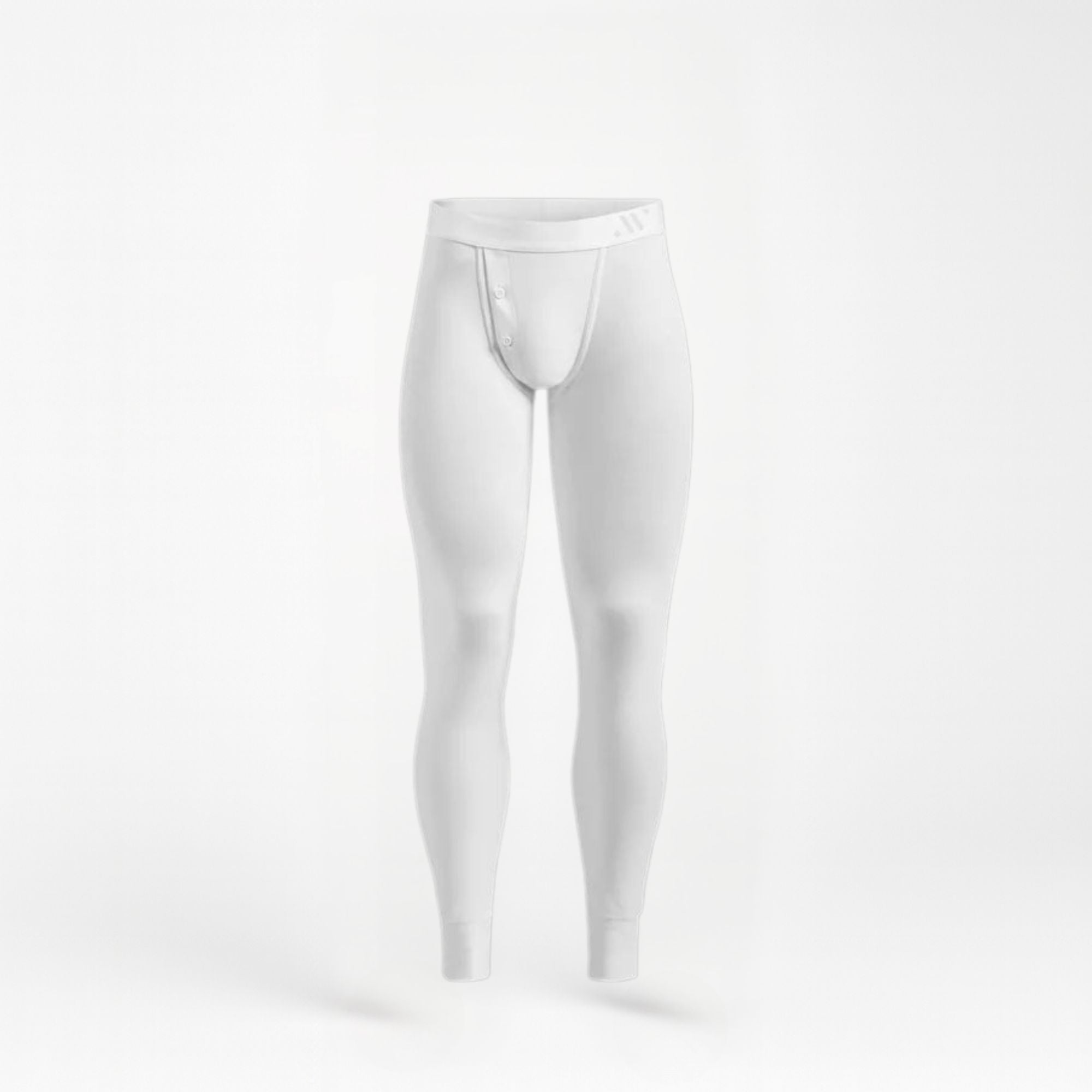 ALPHX Union Pants – Frost White Modern Fit for a Sleek, Bulk - Free Feel - ALPHX.com - Underwear
