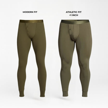 ALPHX Union Pants – Moss Green Modern Fit for a Sleek, Bulk - Free Feel - ALPHX.com - Underwear