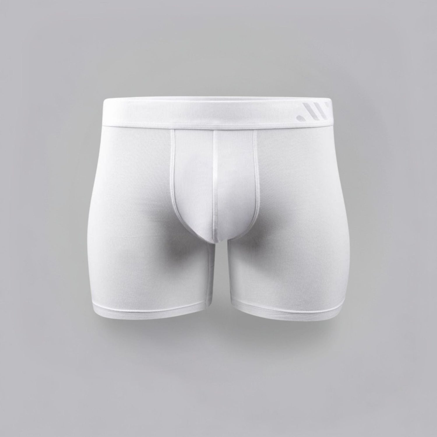 Frost White Boxer Briefs – Athletic Fit by ALPHX - ALPHX.com - Underwear