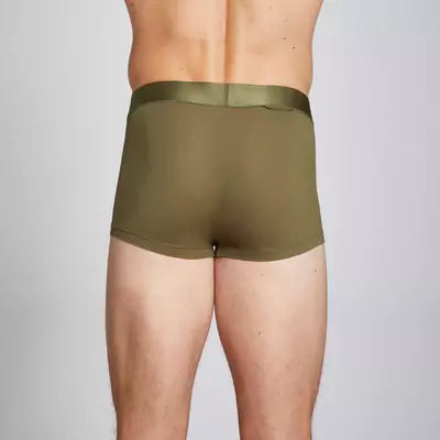 ALPHX Modern Fit Trunks –Moss Green Support &amp; Comfort Redefined Underwear ALPHX Alphx.com