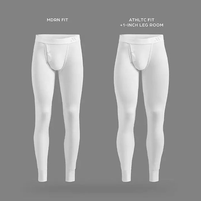 Athletic long johns clearance